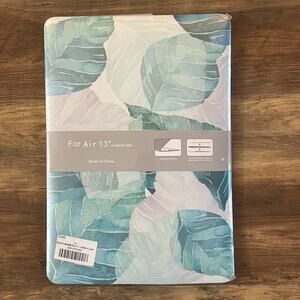 MacBook Air 13” years 2010-2017 leaves design hardshell case